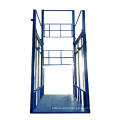 TUHE 6M 5T Outdoor and Indoor Guide Rail Freight Elevator Hydraulic Warehouse Cargo Lift